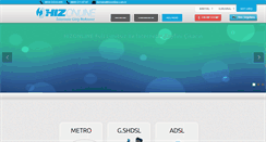 Desktop Screenshot of hizonline.com